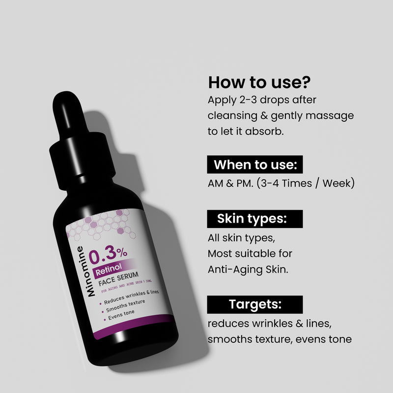 0.3% Retinol Acid Face Serum