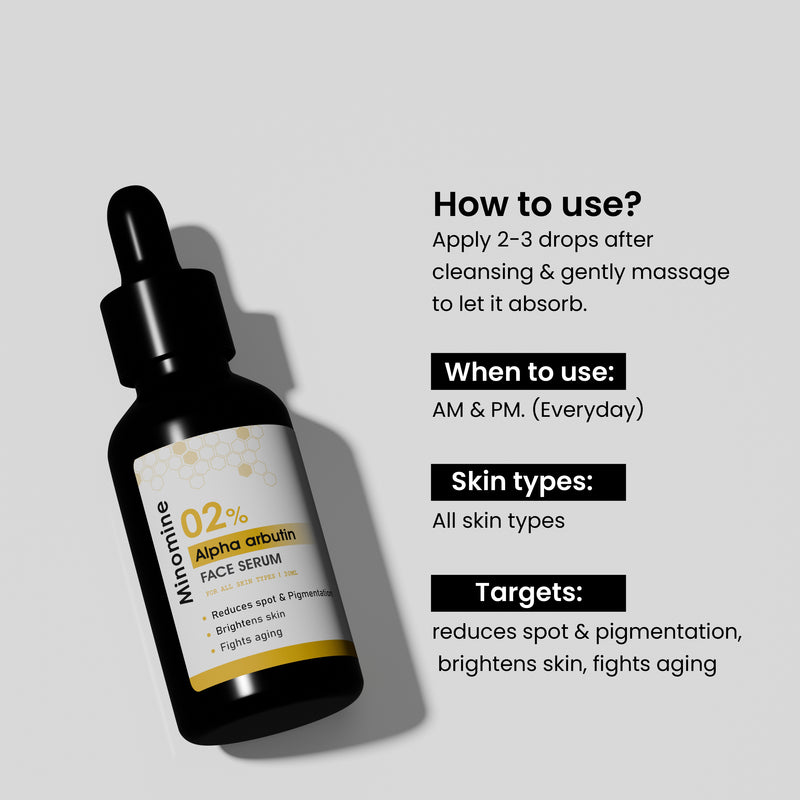 2% Alpha Arbutin Face Serum