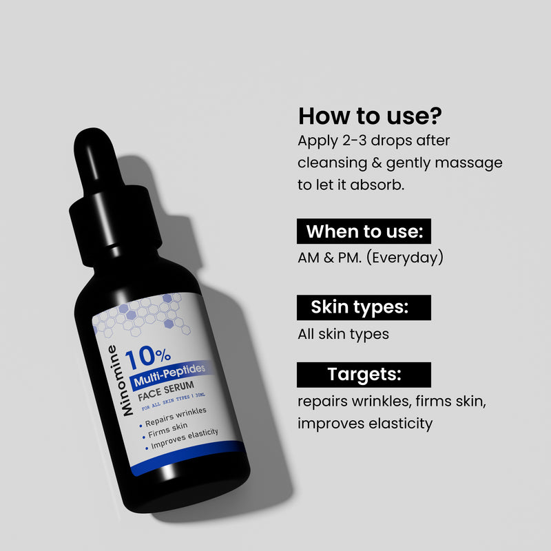 10% Multi Peptide Face Serum