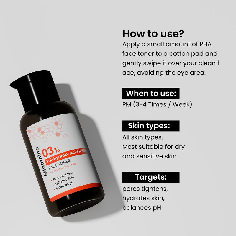 3% PHA Face Toner