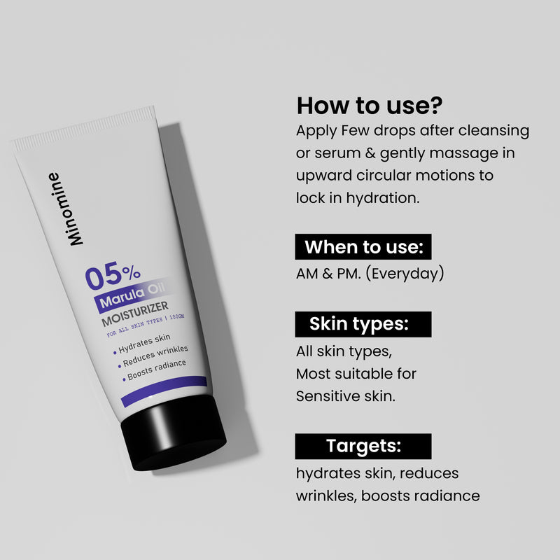 05% Marula Oil Face Moisturizer