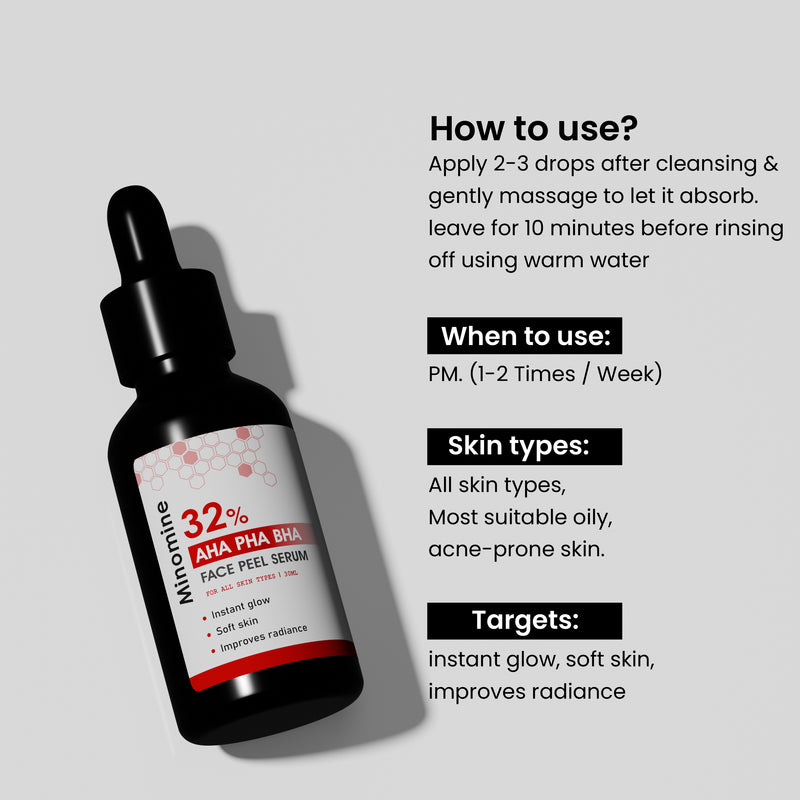 32% AHA BHA PHA Face Serum