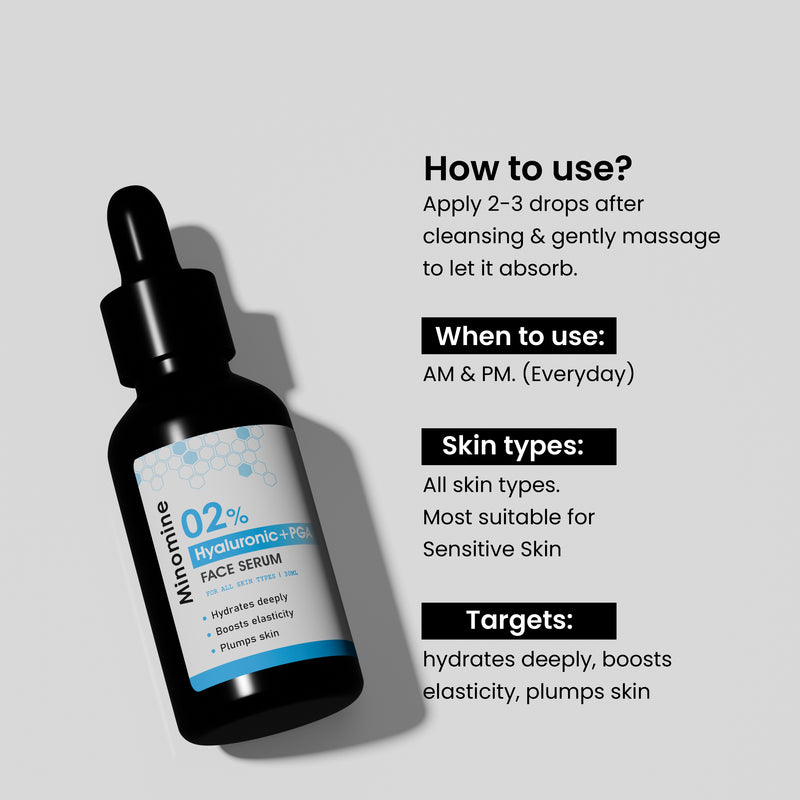 2% Hyaluronic Acid Face Serum