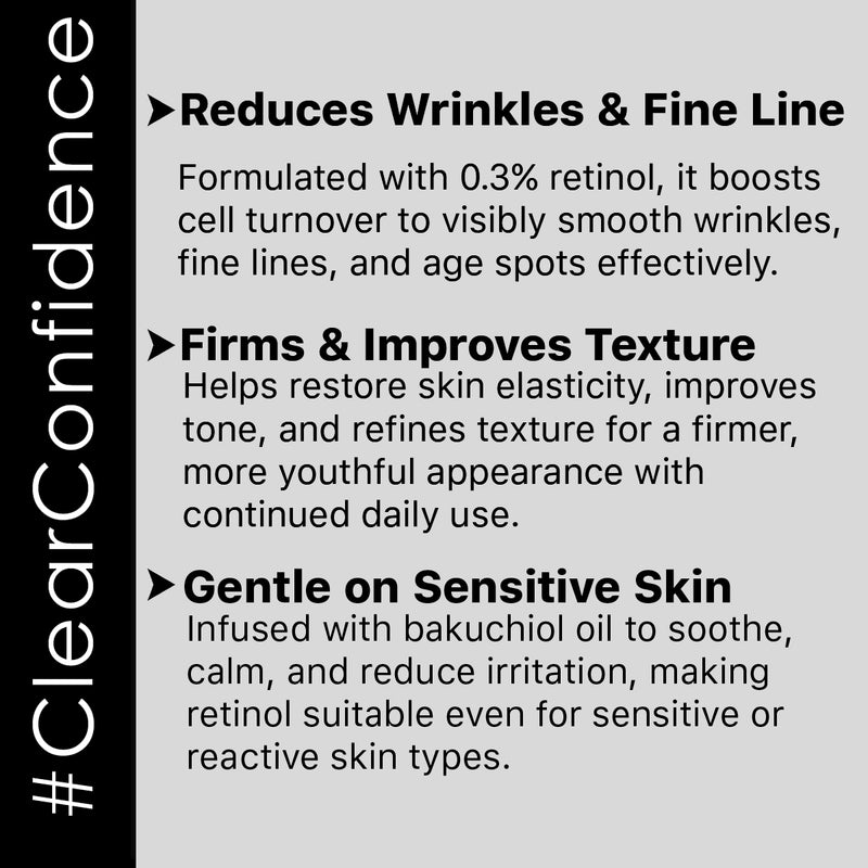 0.3% Retinol Acid Face Serum