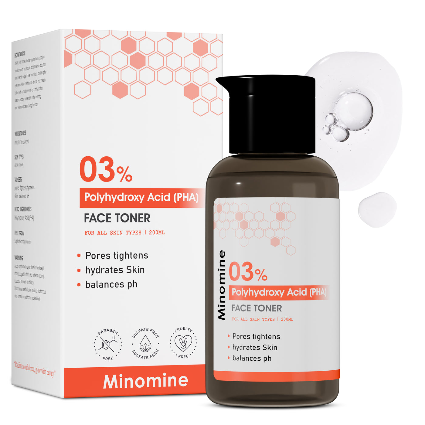 3% PHA Face Toner