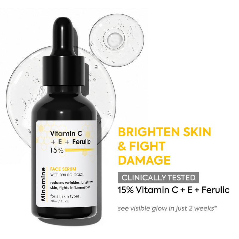 15% Vitamin C + E + Ferulic Acid Face Serum