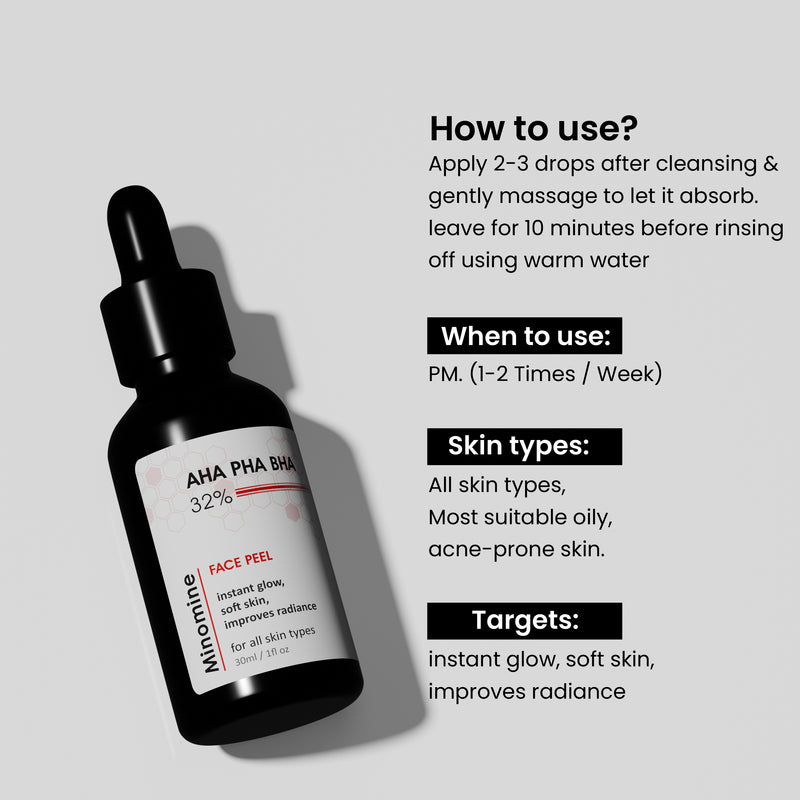 32% AHA BHA PHA Face Serum