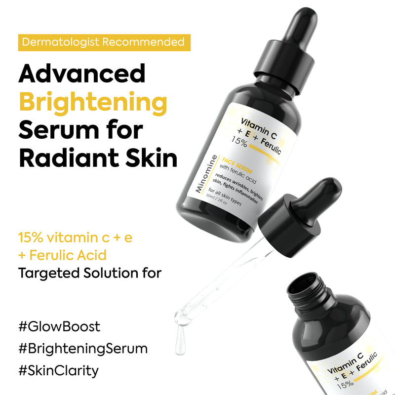 15% Vitamin C + E + Ferulic Acid Face Serum